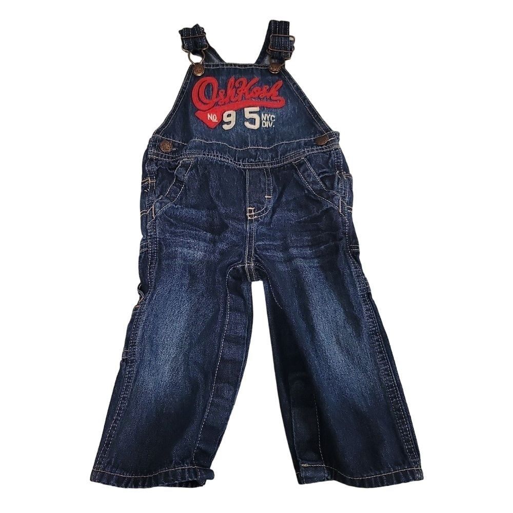 Oshkosh Embroidered‎ Overalls size 12 months